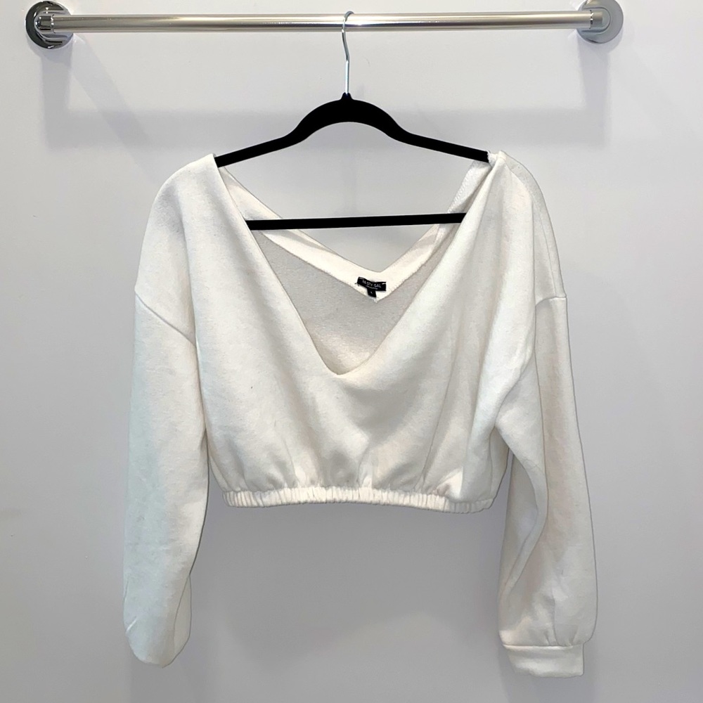 Off Shoulder Sweater, Nastygal size large